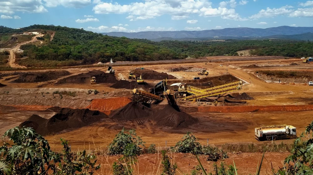 Construction site in Brumadinho, Brasil