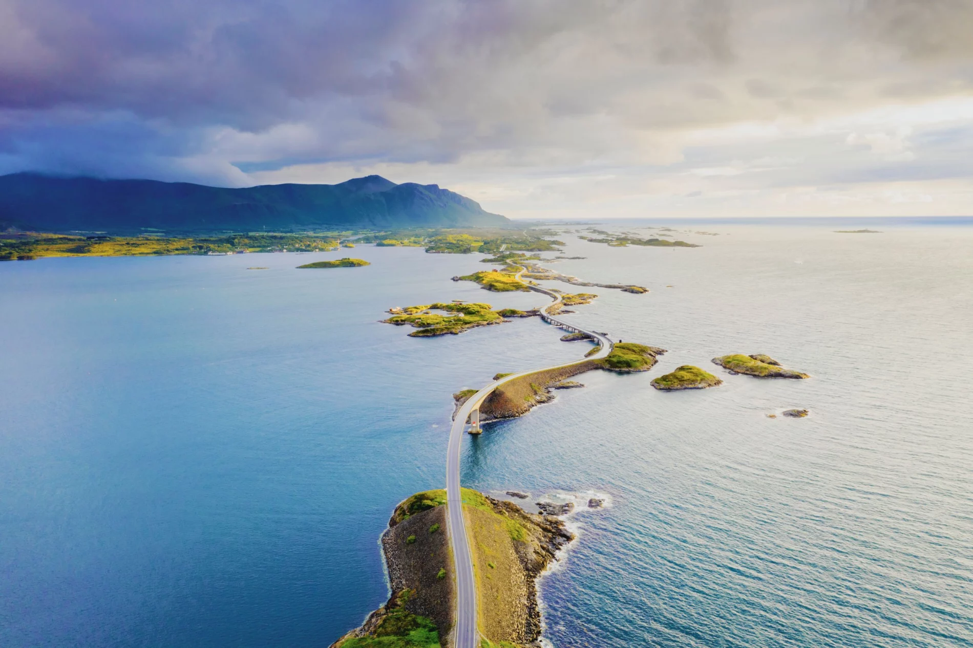 Storseisundet Bridge, Atlantic Road, Norway.