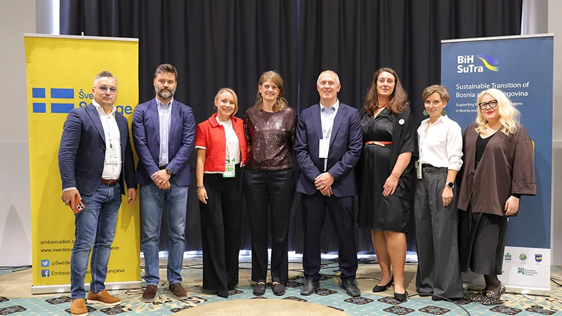 Group photo of the BiH SuTra implementation team