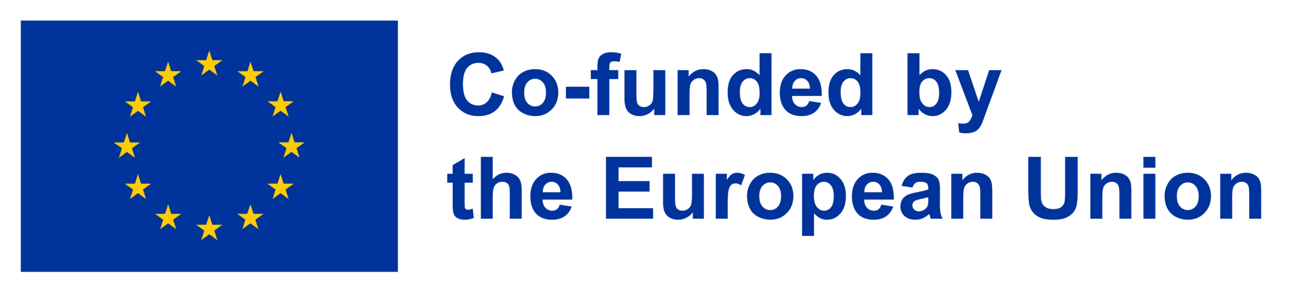 Euopean Union flag and the text: Co-funded by the European Union