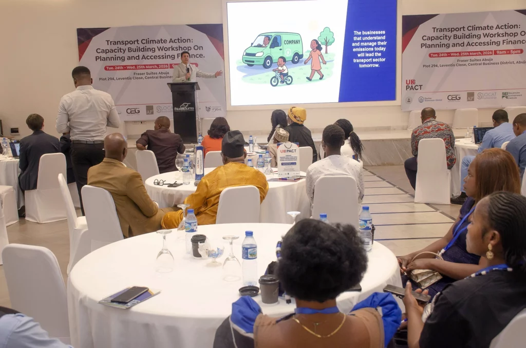 View of participant engagement during the workshop in Abuja