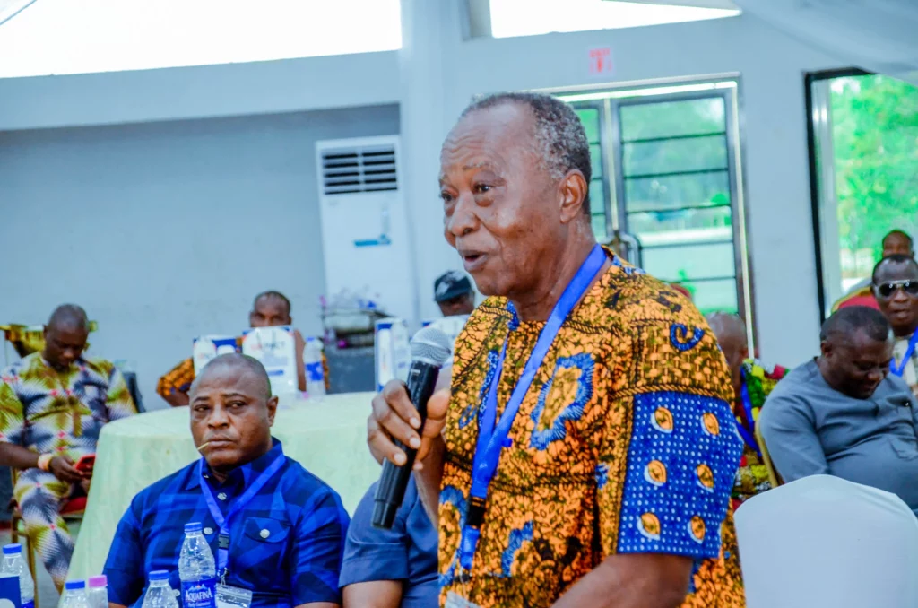 Participant engagement during the workshop in Enugu