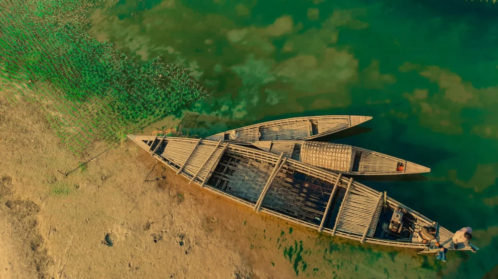 wooden boats