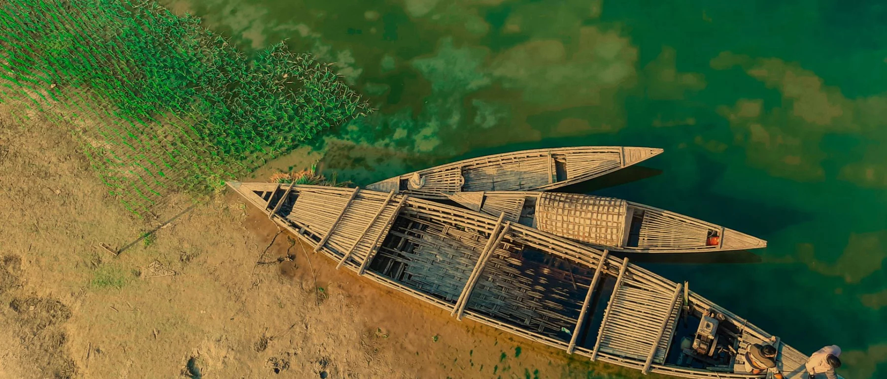 wooden boats