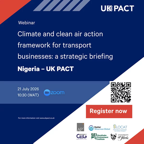 A poster for the webinar with all the details contained in the post. Blue and red poster