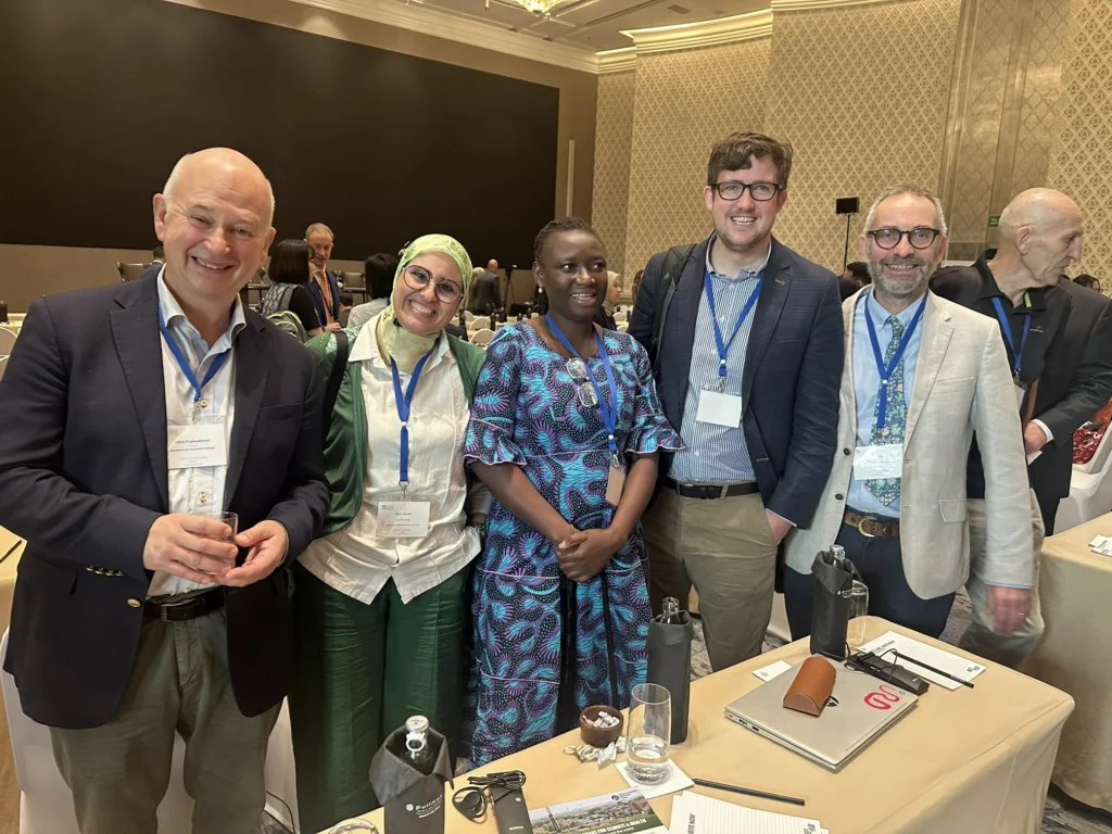 SEI team with partners