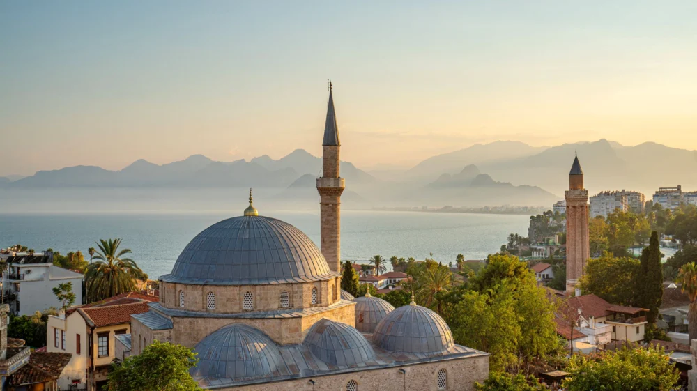 Old Town in Antalya, Türkiye.